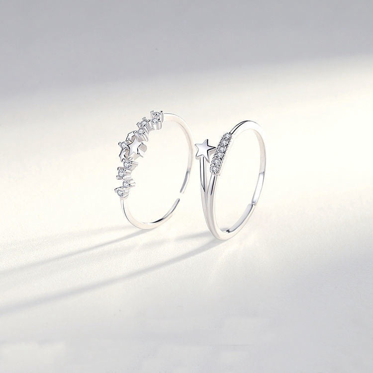 Temperament Wild Opening Adjustable Design Gift Fresh Ring