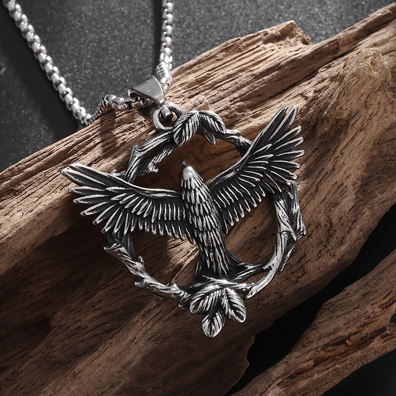 Punk Star Bone Saturn Halo Hipster With Personality Fashion Skull Pendants