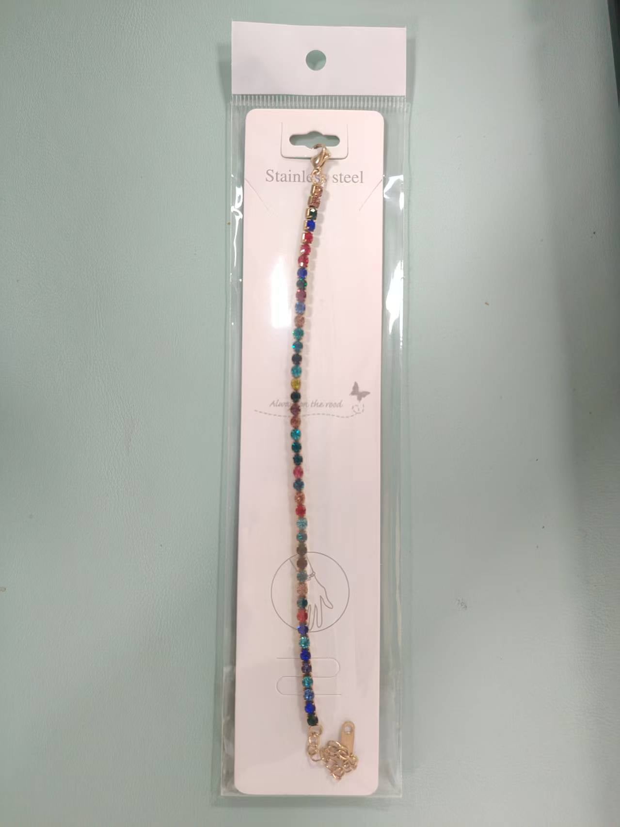Zircon Tennis Chain Light Luxury Cold Style Girlfriends Full Diamond Bracelets