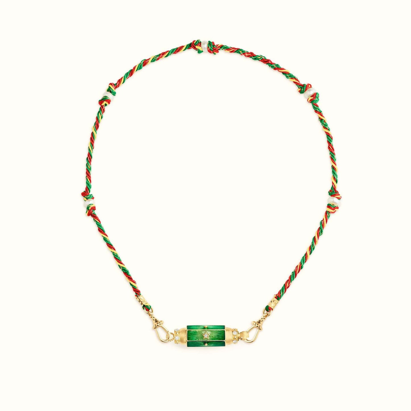Tarot Cone Color Boys Gold Plated Necklace