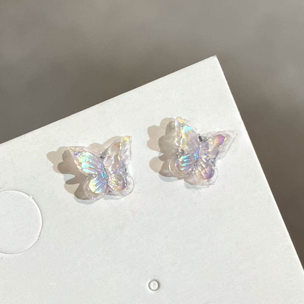 Women's Zircon Tassel Light Luxury High Sense Stud Earrings