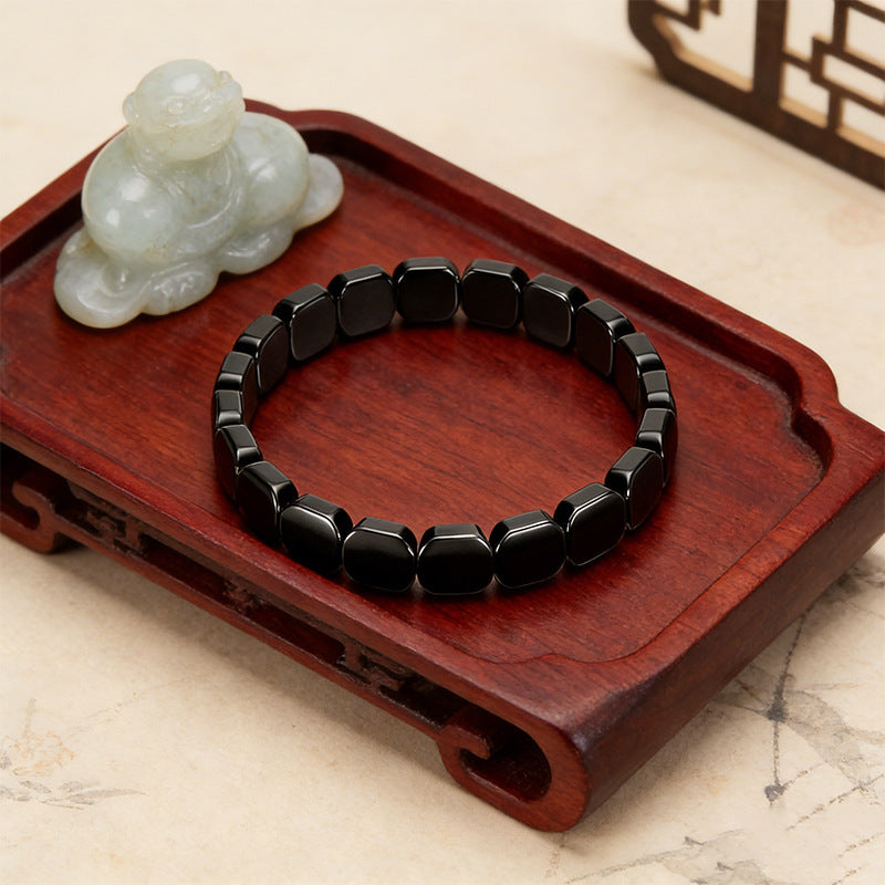 Men's Iron Ore Haematite Magnetic Retro Minority Bracelet