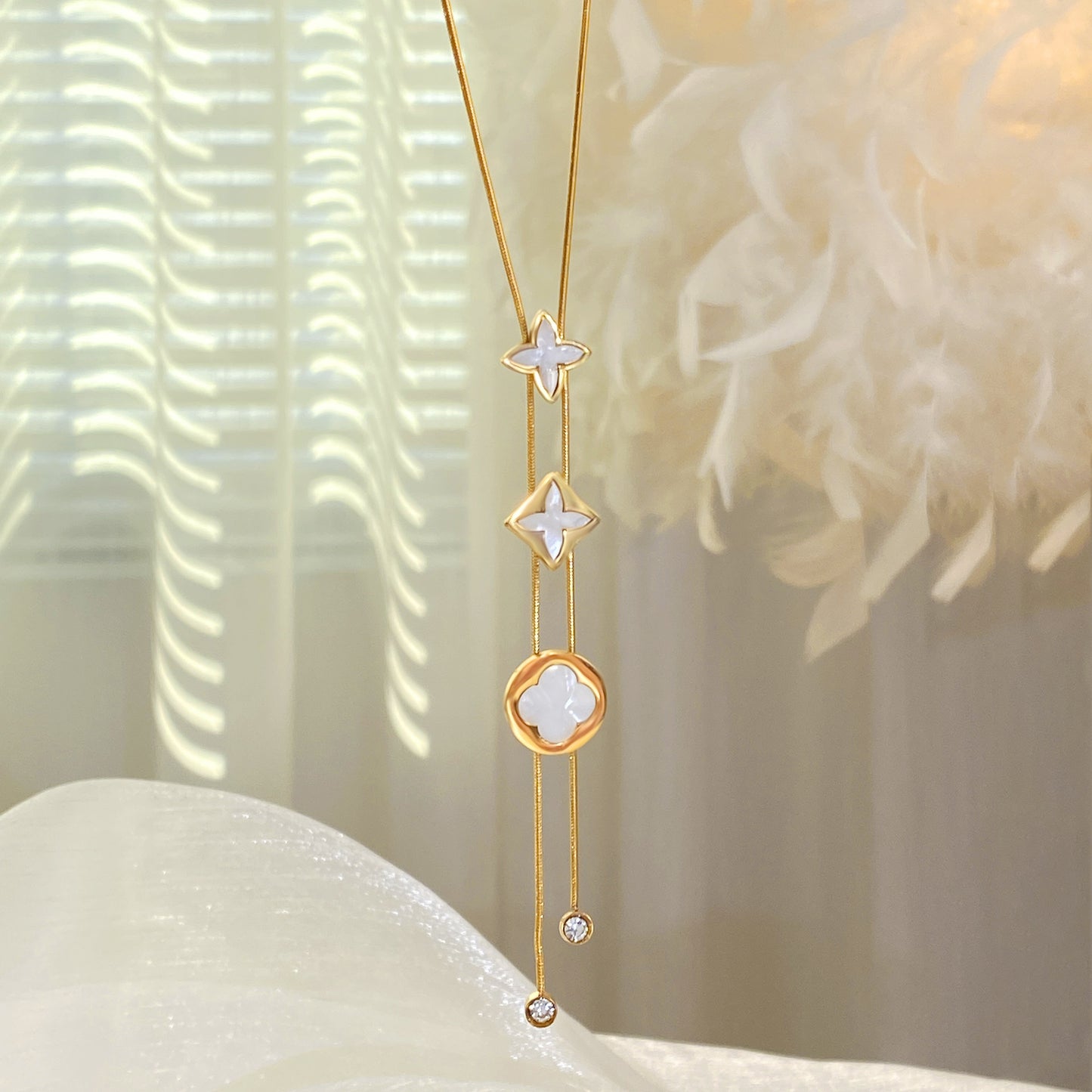 Steel Gold Plating Long-lasting Color Retention Necklaces