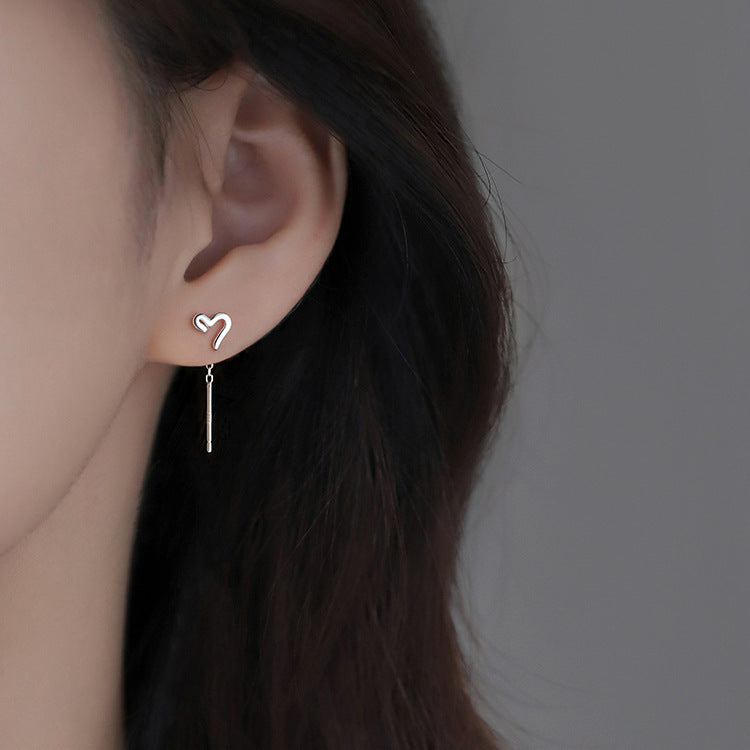 Women's Tassel Thread Simple Exquisite Small Versatile Light Luxury Minority High Rings