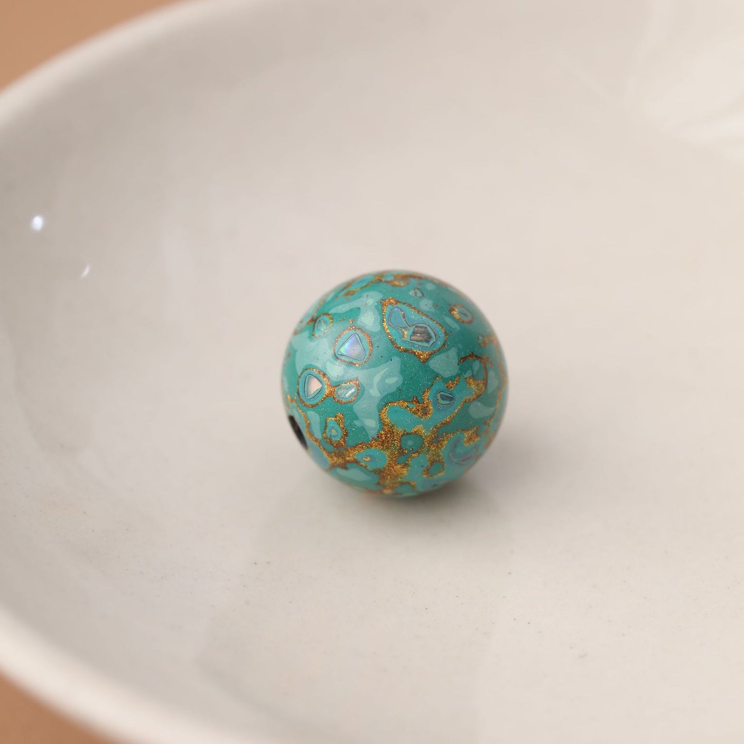 Paint Inlaid Snail Scattered Beads Crafts Live Bracelet