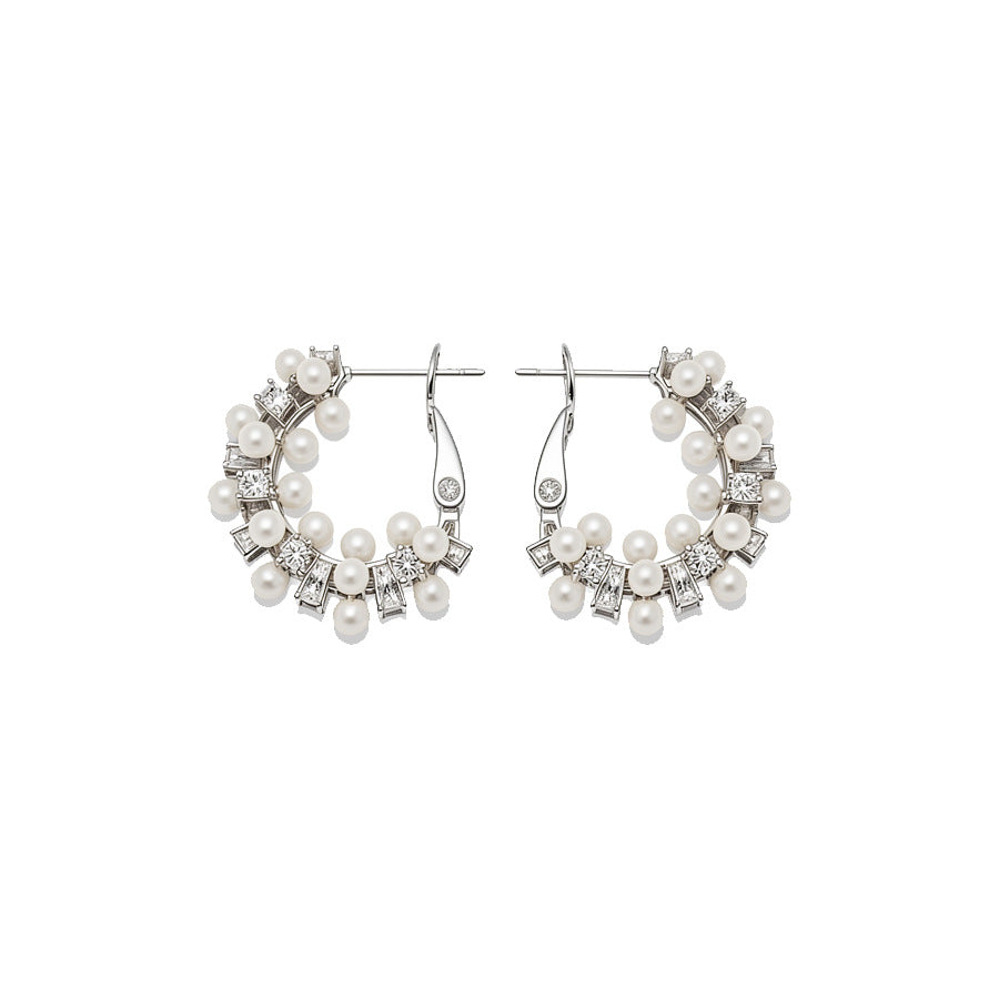 Dreams Garland Circle Pearl French Style Everyday Joker Rings