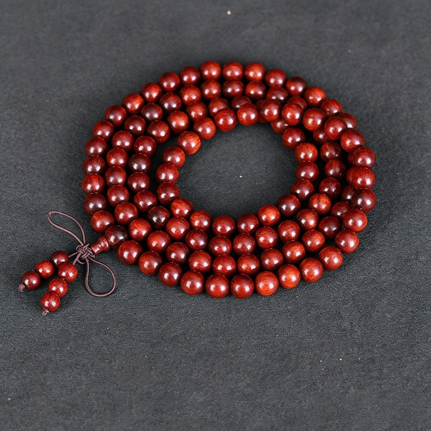 Old Materials Pterocarpus High Density Gold Star Wooden Bracelet