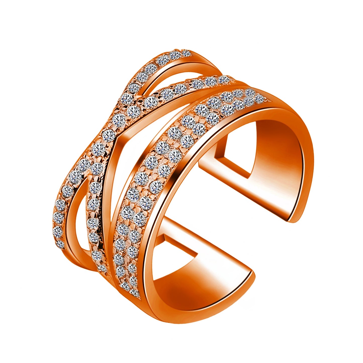 Elegant Decompression Cord For Braiding Open Niche Design Fashion Personalized Ring