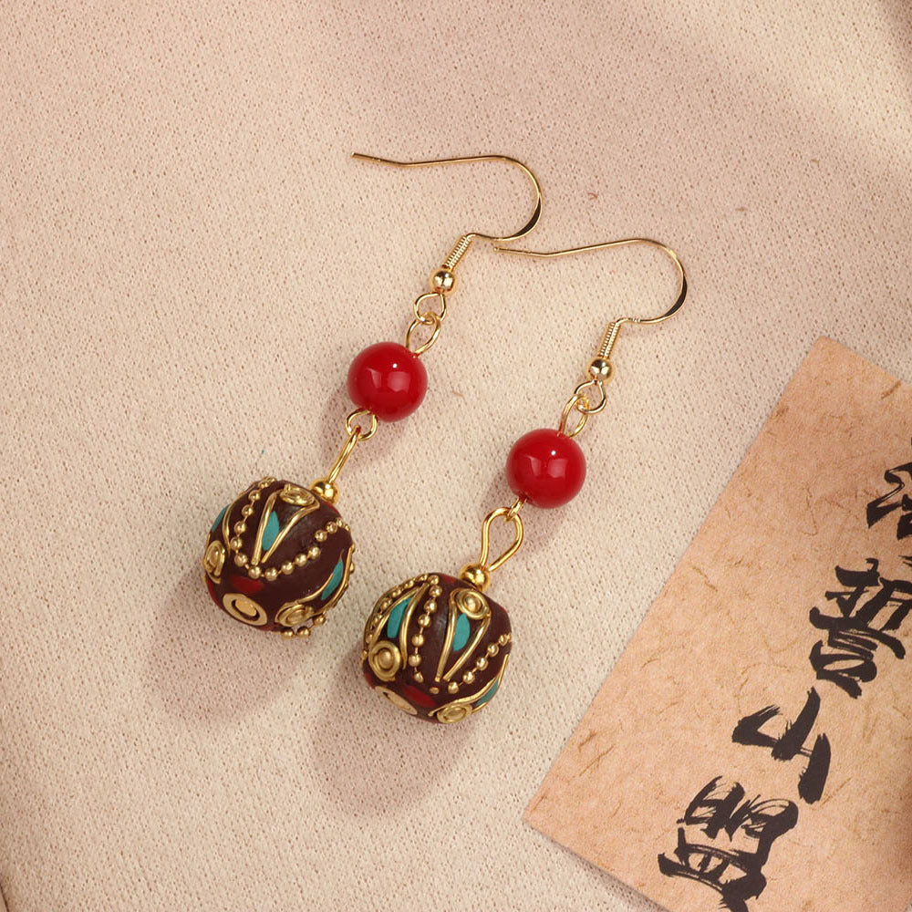 New Attractive Vintage Nepal Simple Design Earrings
