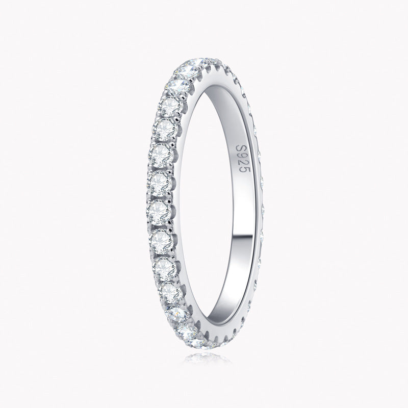 Sky Fashion High Sense Stackable Moissanite Rings