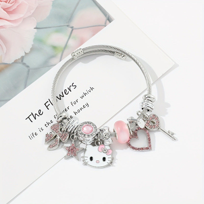 Cute Style Niche Fresh Couple Bead Necklace