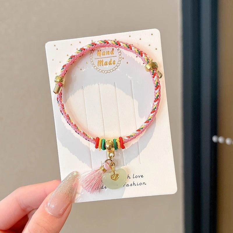 Boat Festival Carrying Strap Colorful Rope Wind Hand-woven Bracelet
