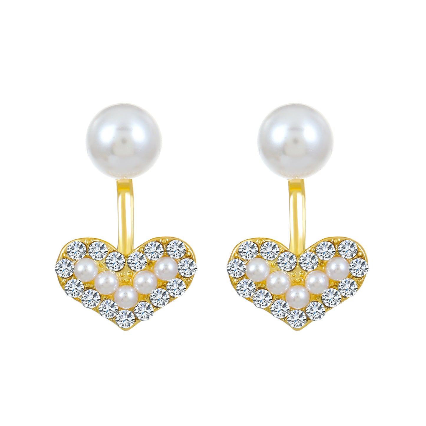 Women's Pearl For French Entry Lux Butterfly Earrings