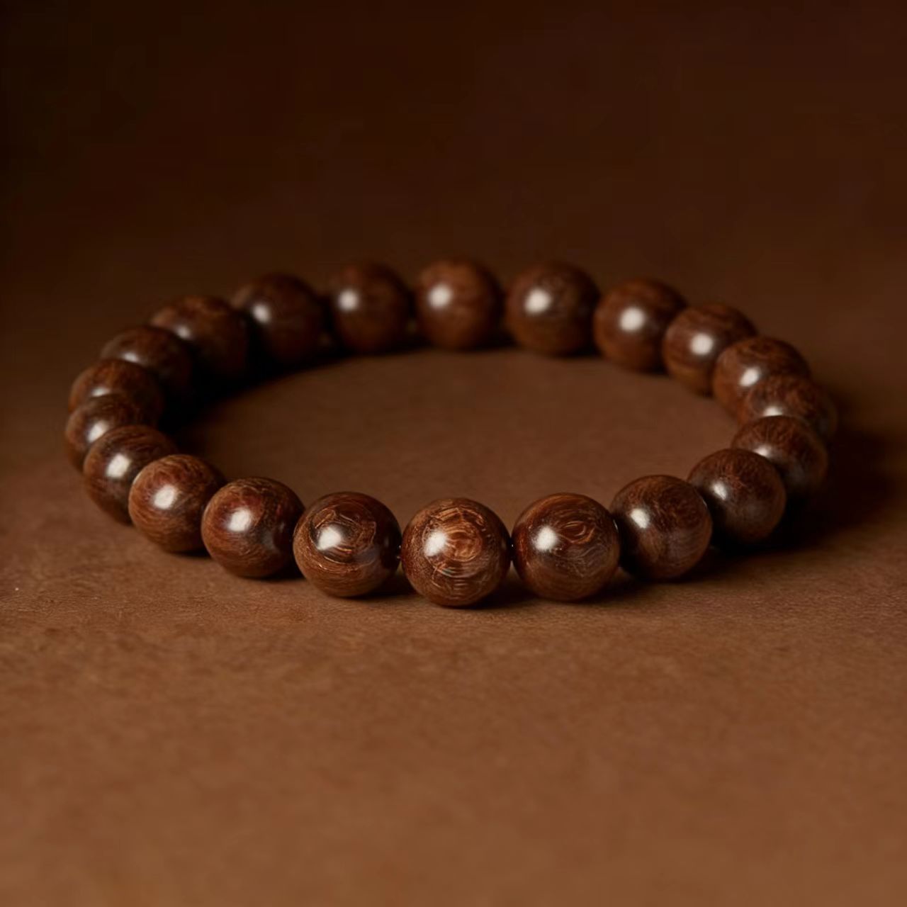 Women's & Men's Sandalwood Natural Prayer Beads Crafts Silkwood Hand Bracelet