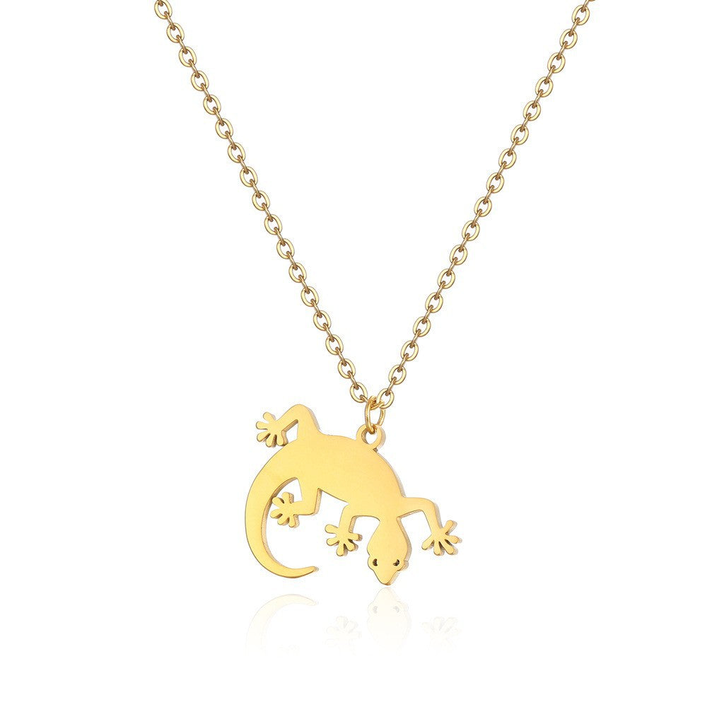 Women's Cartoon Animal Series Personalized Stainless Steel Necklace