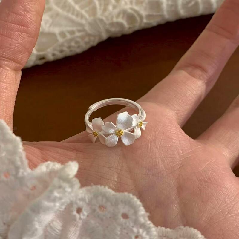 Zircon Simple Female Opening Adjustable Index Finger Light Luxury Rings