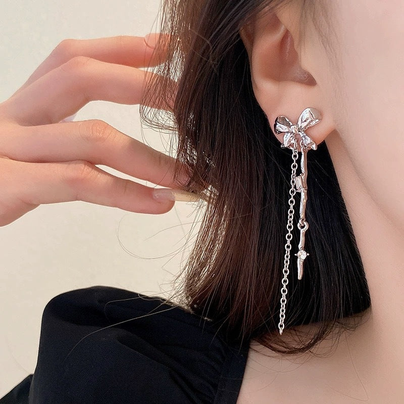 Women's Star Tassel For Light Luxury Sense Earrings