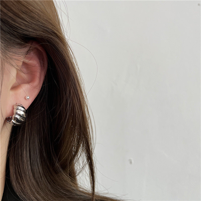 Horn Thread Female Style Special Interest Earrings