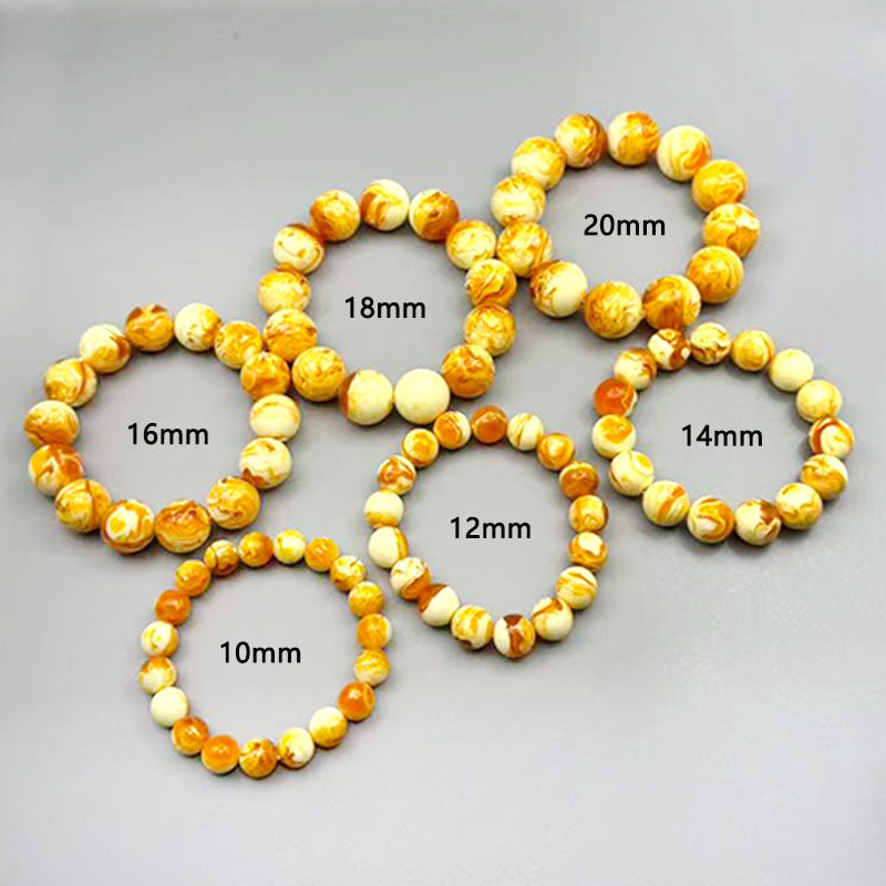 Resin Buddha Beads Crafts Hand Toy Old Flowing Pattern Live Bracelet