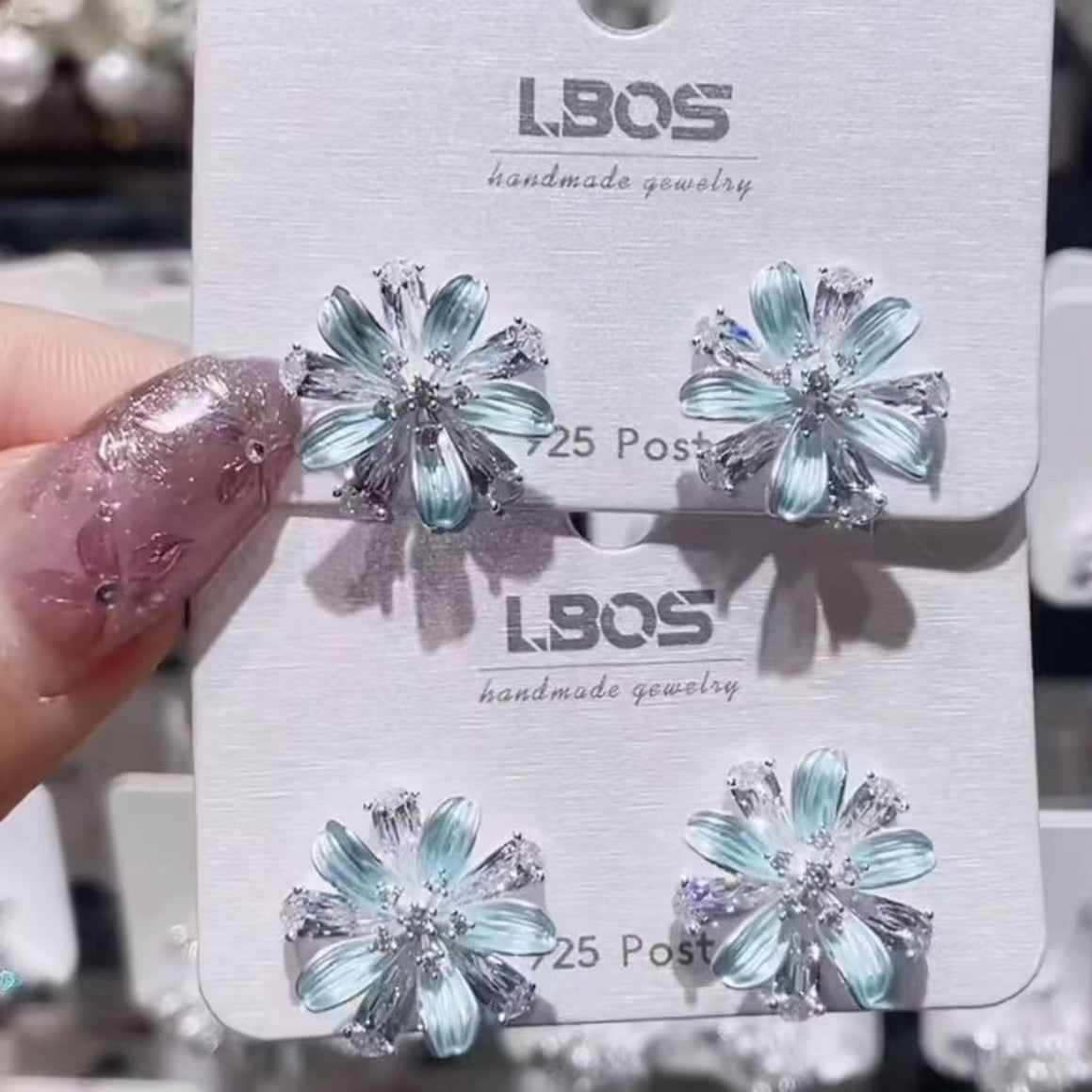 Women's Diamond Flower For Mori High-grade Simple Light Rings