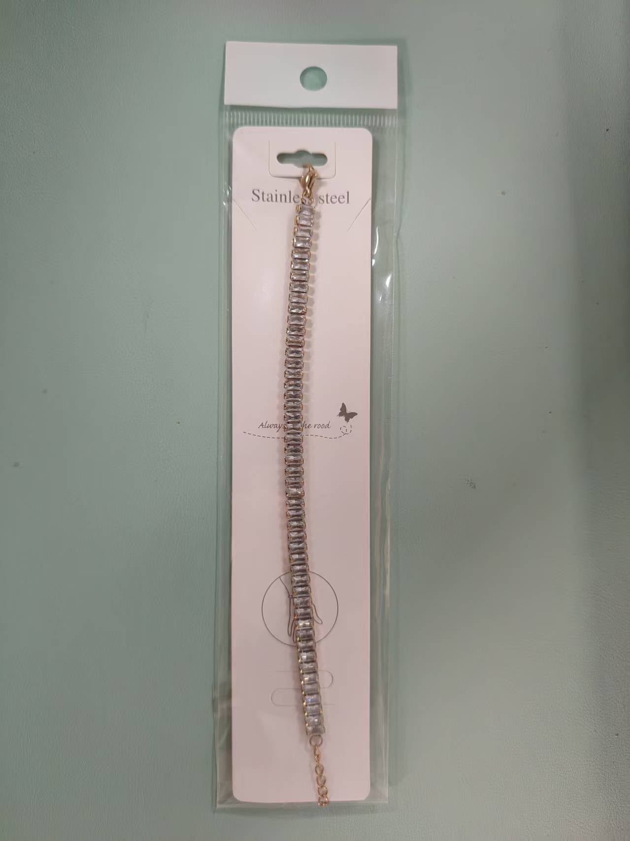 Zircon Tennis Chain Light Luxury Cold Style Girlfriends Full Diamond Bracelets