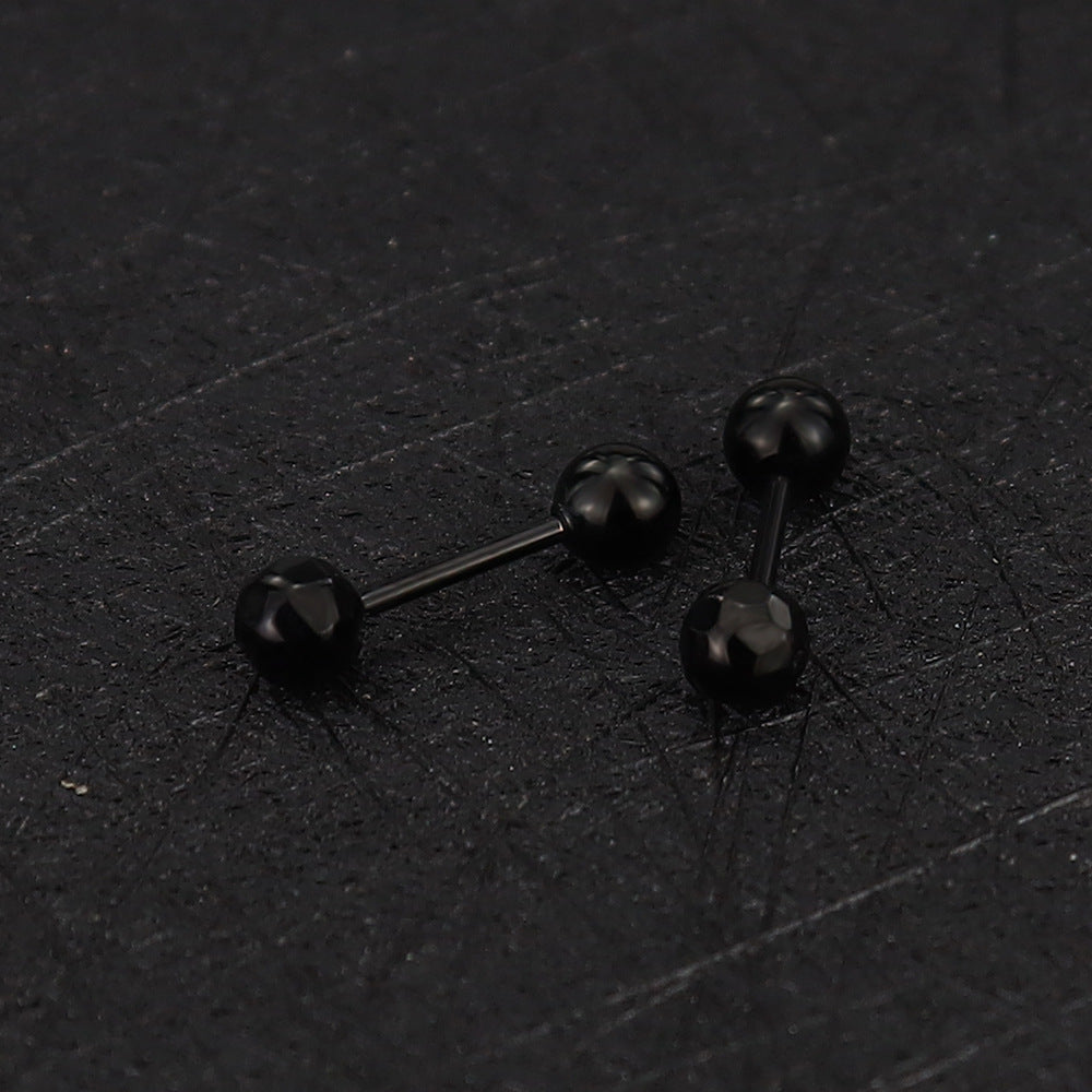 Stainless Steel Ear Bone Nail Mini Piercing Screw Rings