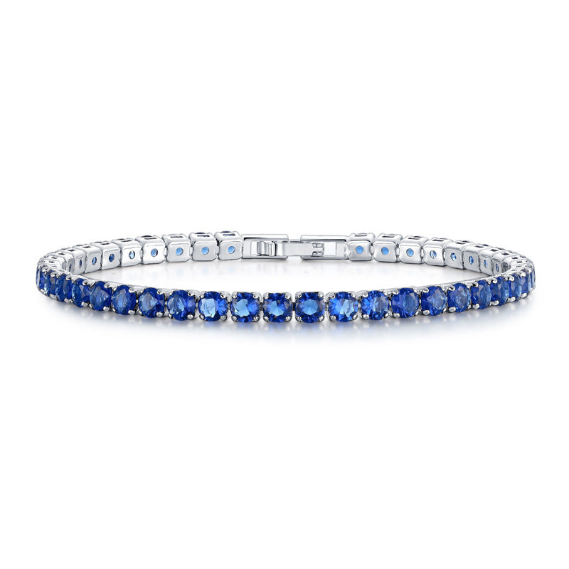 Zircon Tennis Unisex Fashion Simple Hand Bracelet