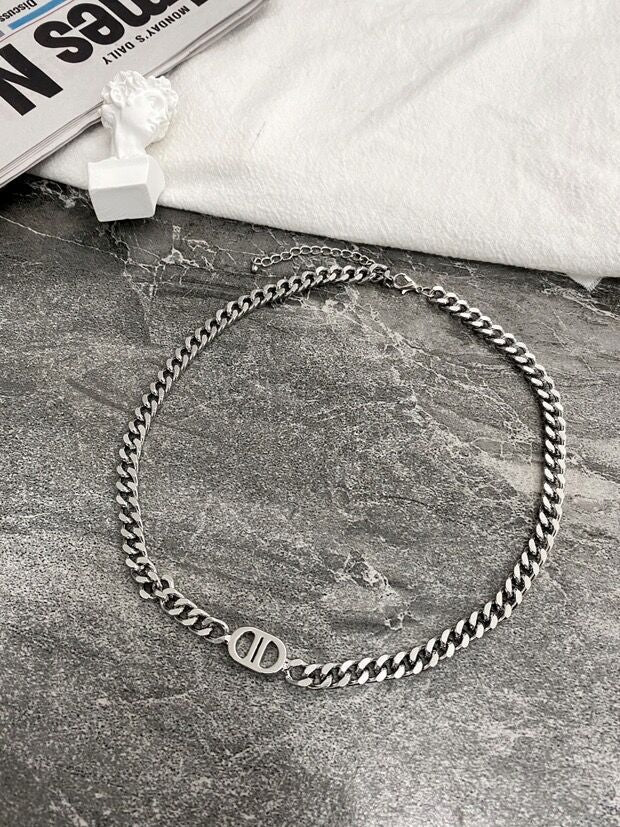 Women's Exaggerated Metal Thick Chain For Retro Necklaces