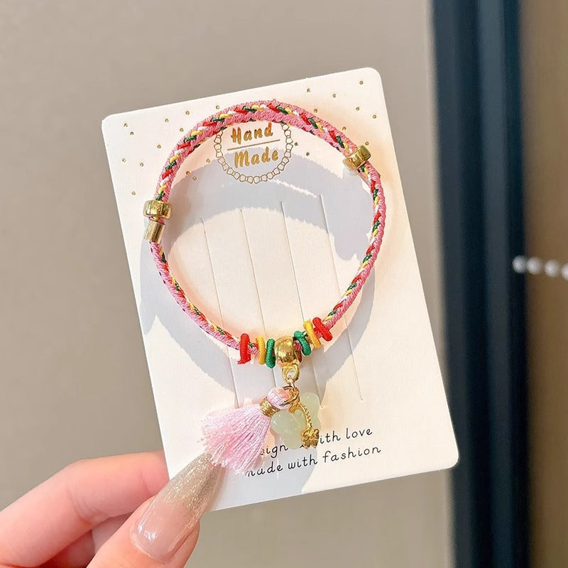 Boat Festival Carrying Strap Colorful Rope Wind Hand-woven Bracelet