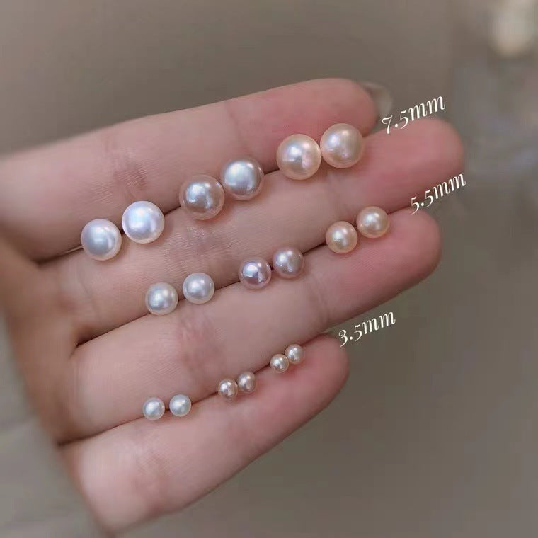 Korean Style High-grade Cold Elegant Natural Freshwater Earrings
