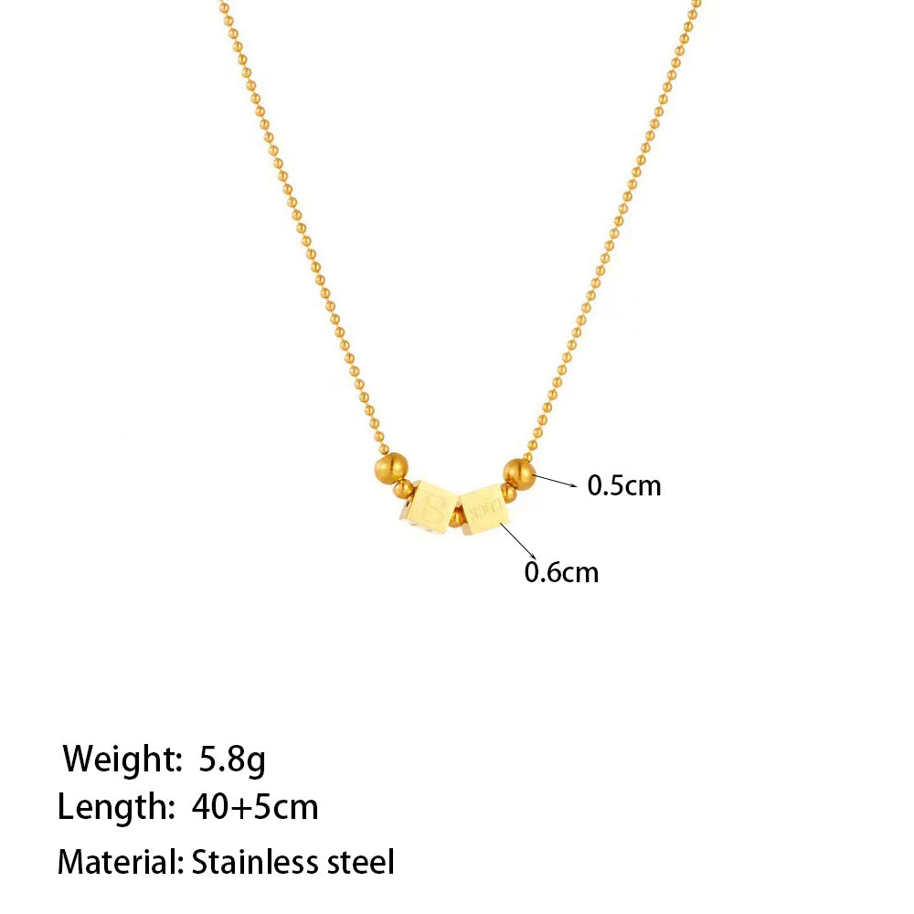 Female Summer Clavicle Chain Fashion Stainless Necklaces