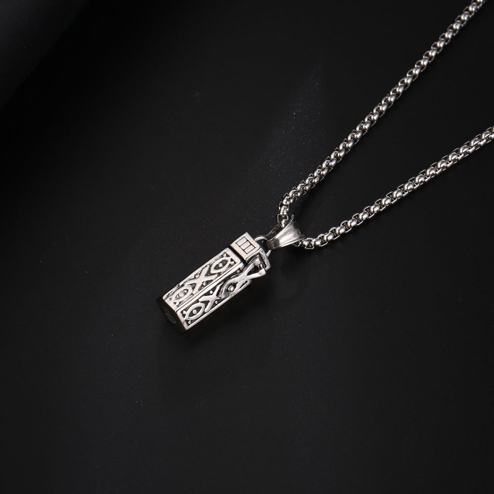 Oil Hollow Vintage Perfume Bottle Essential Pendants