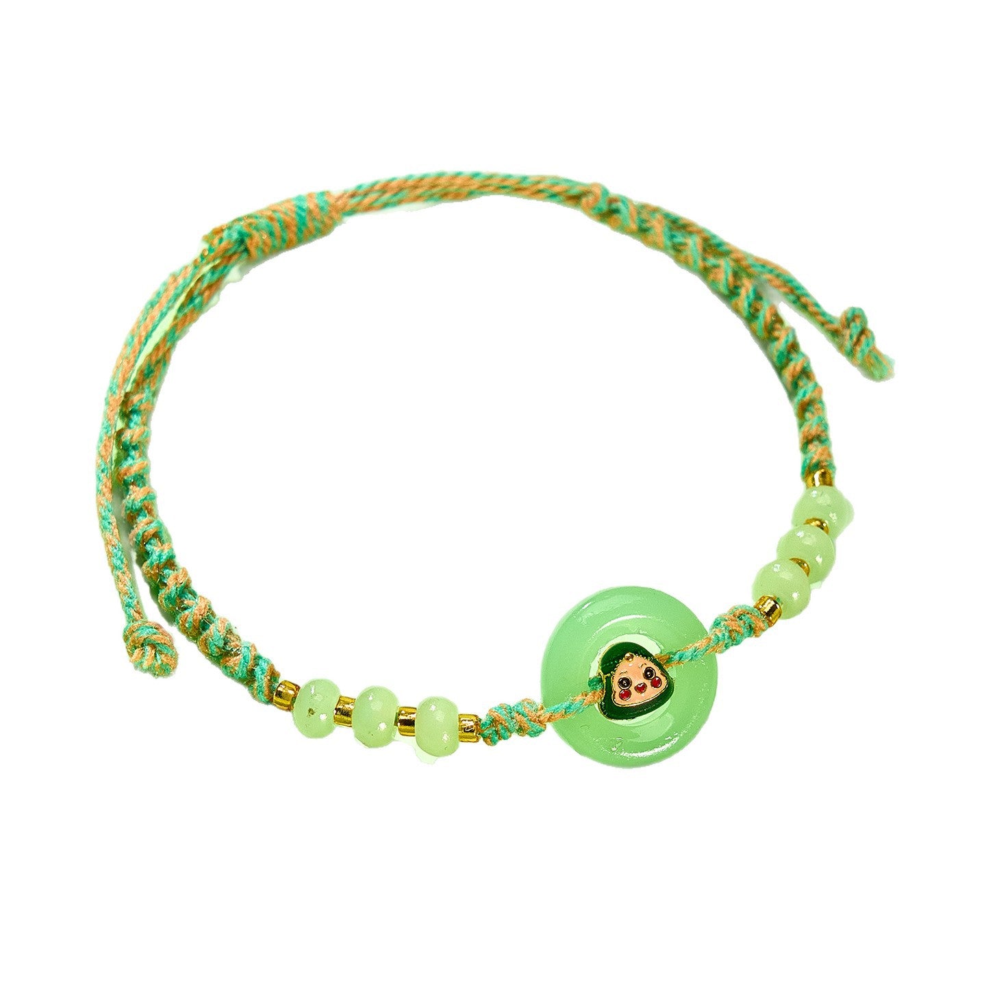 Rope Hand-woven Peace Buckle Carrying Strap Bracelet