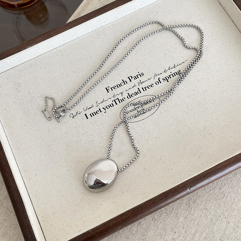 Women's Drop Titanium Steel For Light Luxury Necklaces