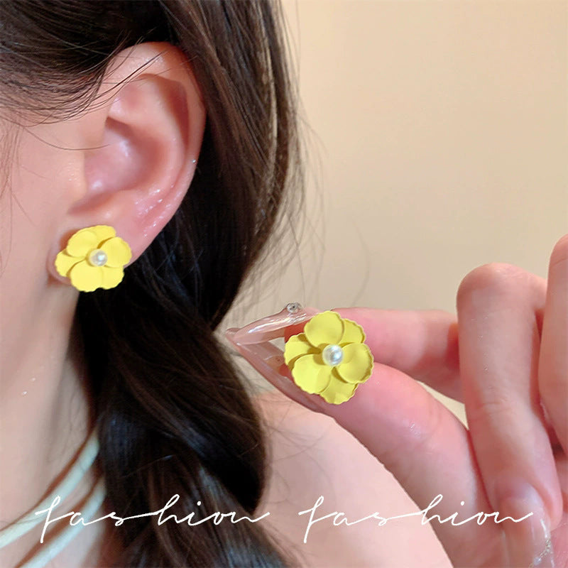 Needle Small Fresh Flower Female Temperament High Sense Rings