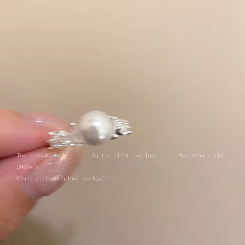 Women's Bow Tie Fashion Elegant Graceful Index Finger Light Luxury Minority Ring
