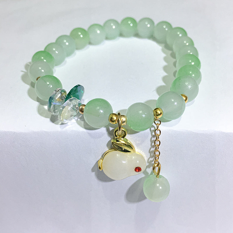 Jade Hare Color Matching Micro Glass Bead Girlfriends Brace Bracelets