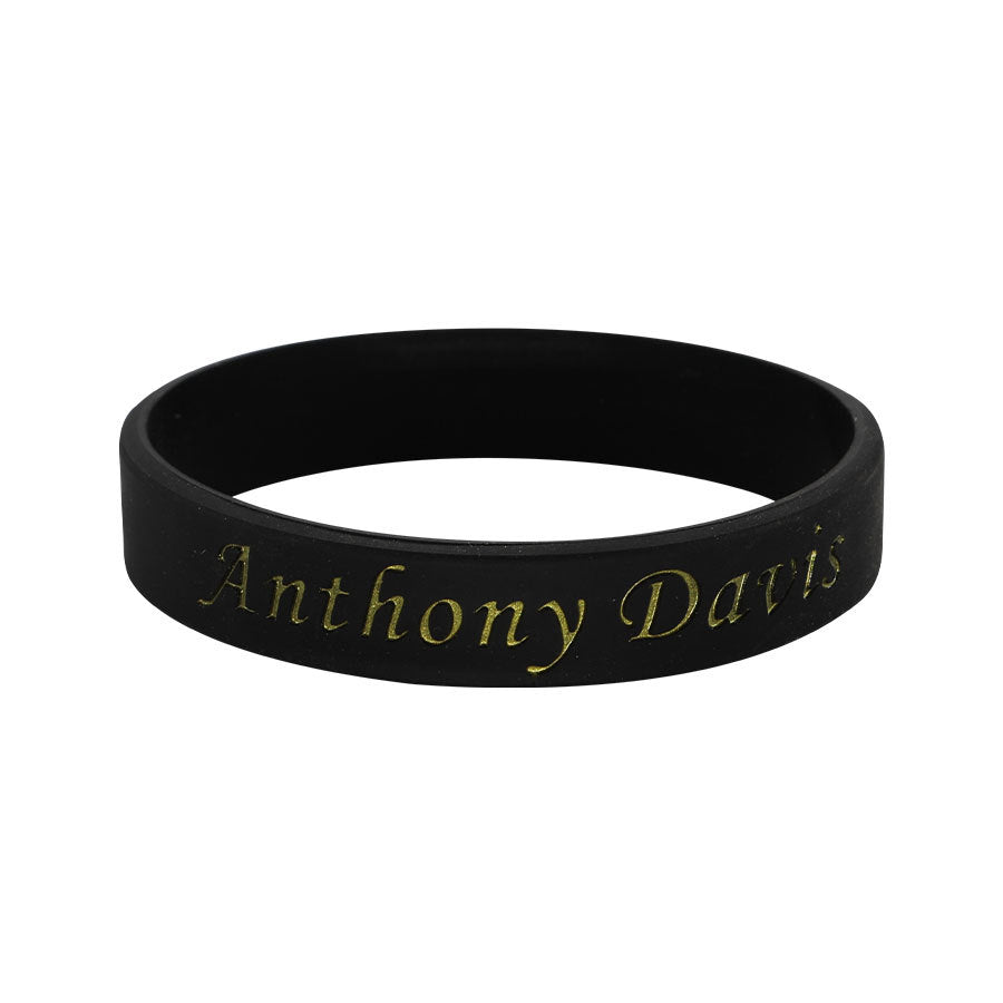 Star Concave Thickened Silicone Kobe James Basketball Bracelet