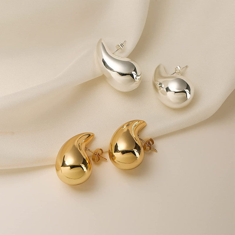 High Sense Water Drop Ear Cold Wind Little Earrings