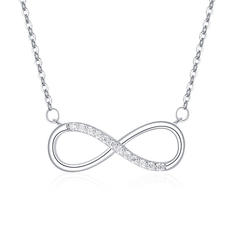 Love Infinite High-grade Simple Mobius Symbol Necklace