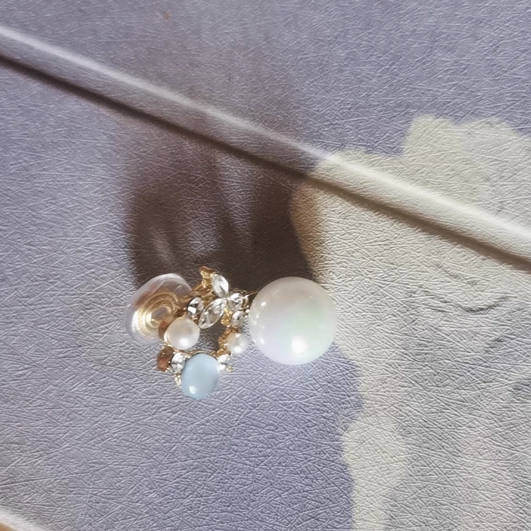 Camellia Sterling Sier Without Pierced Retro Flower French Style Temperament Rings