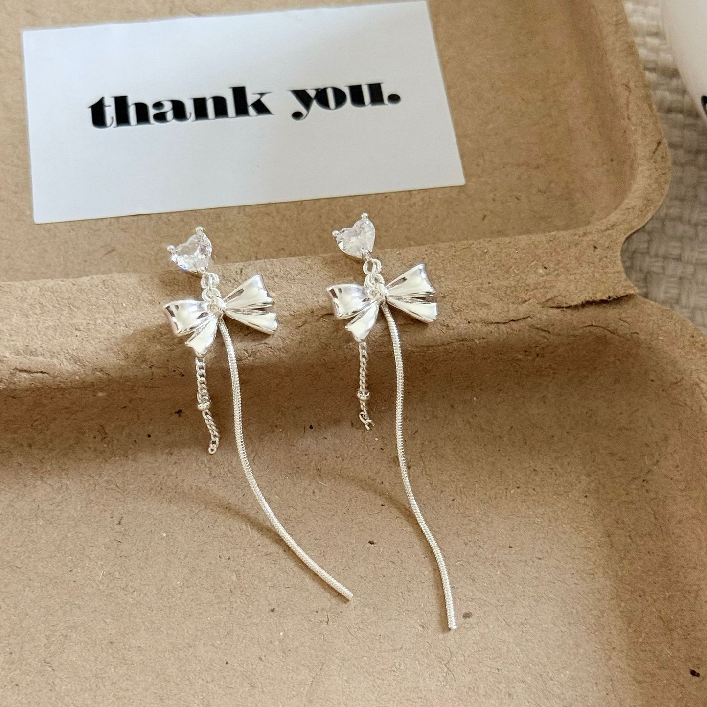 Women's Fringe Needle Zircon Light Luxury Sweet Stud Earrings