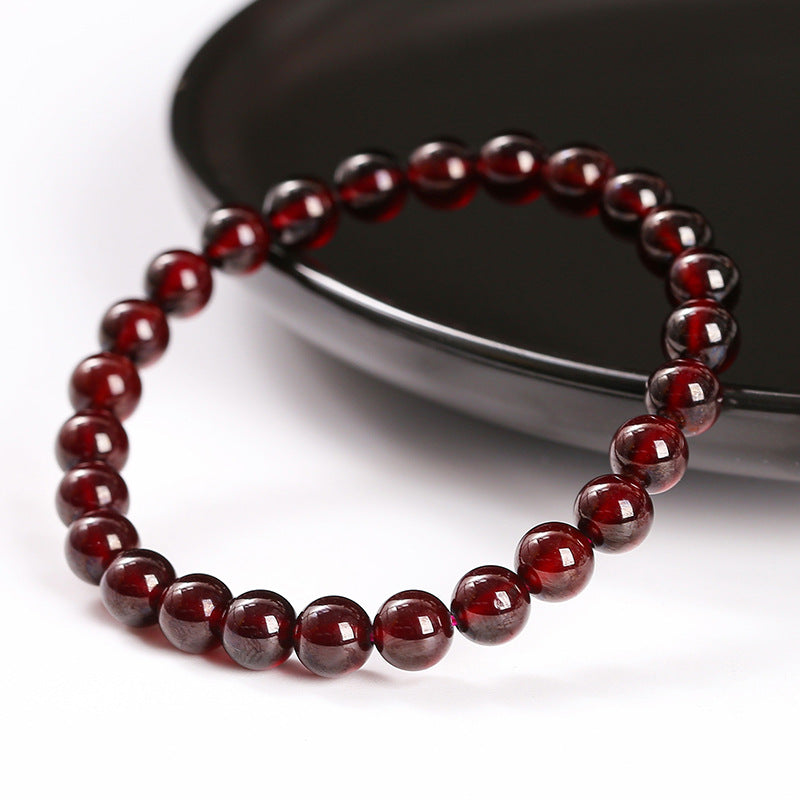 Jewelry Natural Garnet Fashion Simple Woman Bracelets