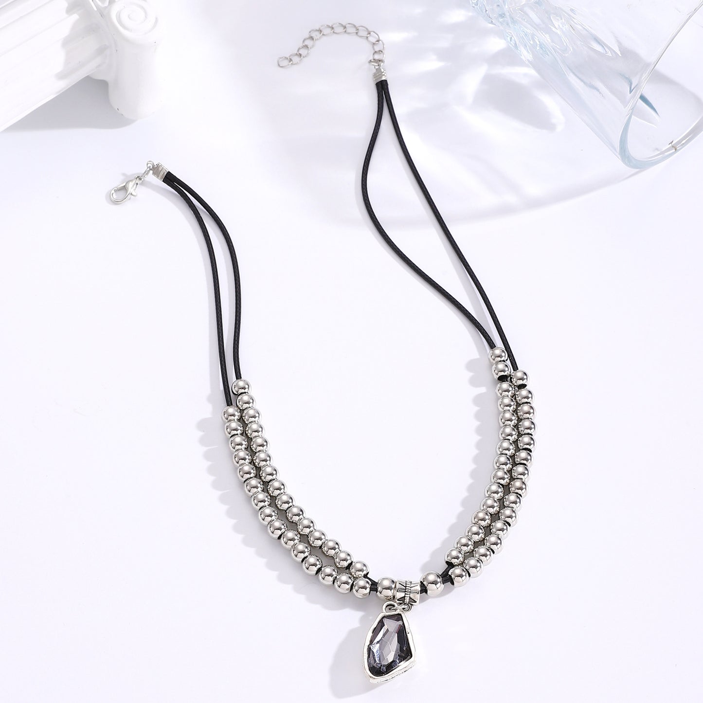 Sier Affordable Luxury Style Irregular Suit Geometric Fashion Design Sense Rings
