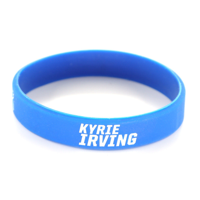 Basketball Silicone Rubber James Curry Harden Durant Bracelet