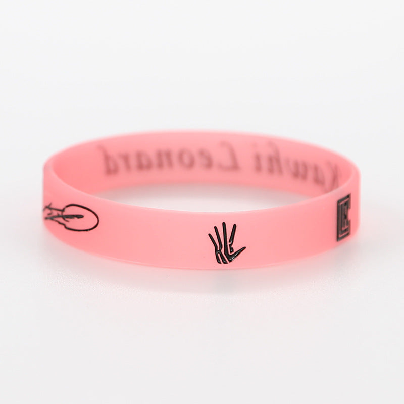 Star Black Mamba James Curry Letter Bracelet