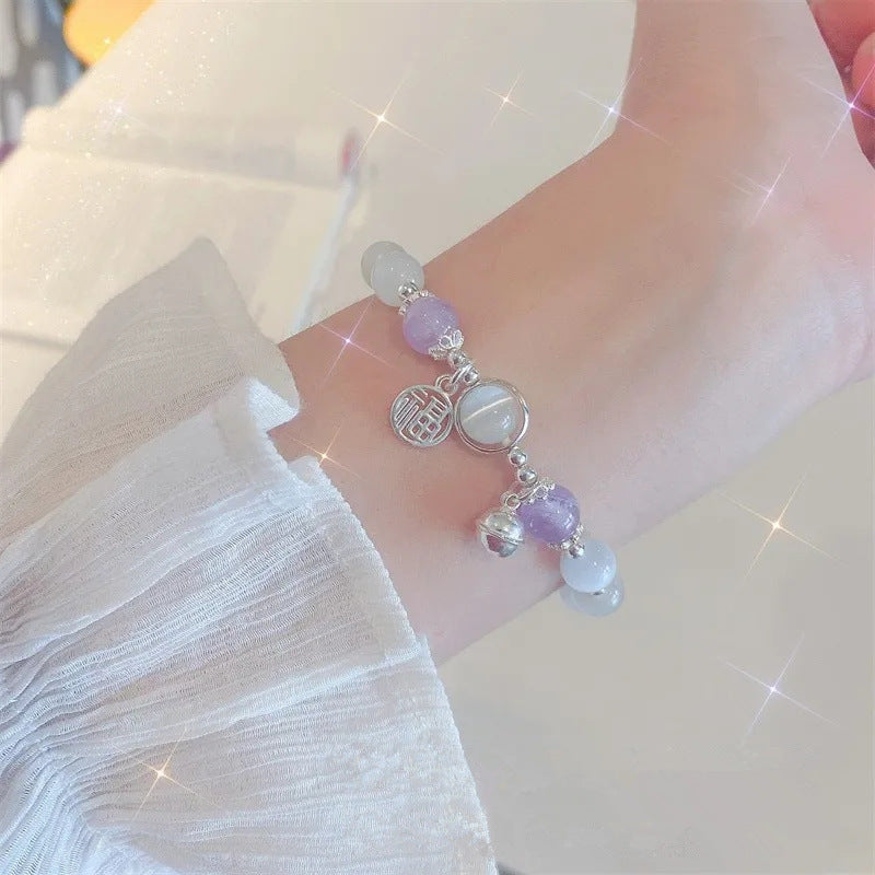 Charming Design Fu Character Sister Gift Bracelets