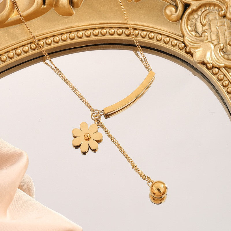 Women's Does Not Fade Temperament Entry Lux Necklaces