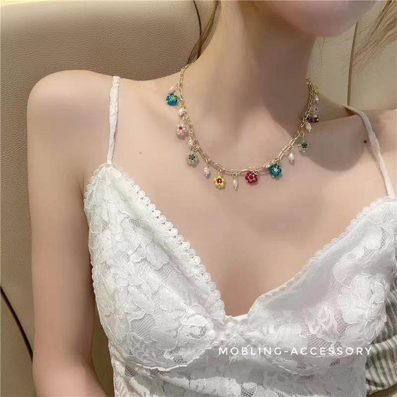 Women's Sweet Pure Love For Light Luxury Minority Design Necklaces