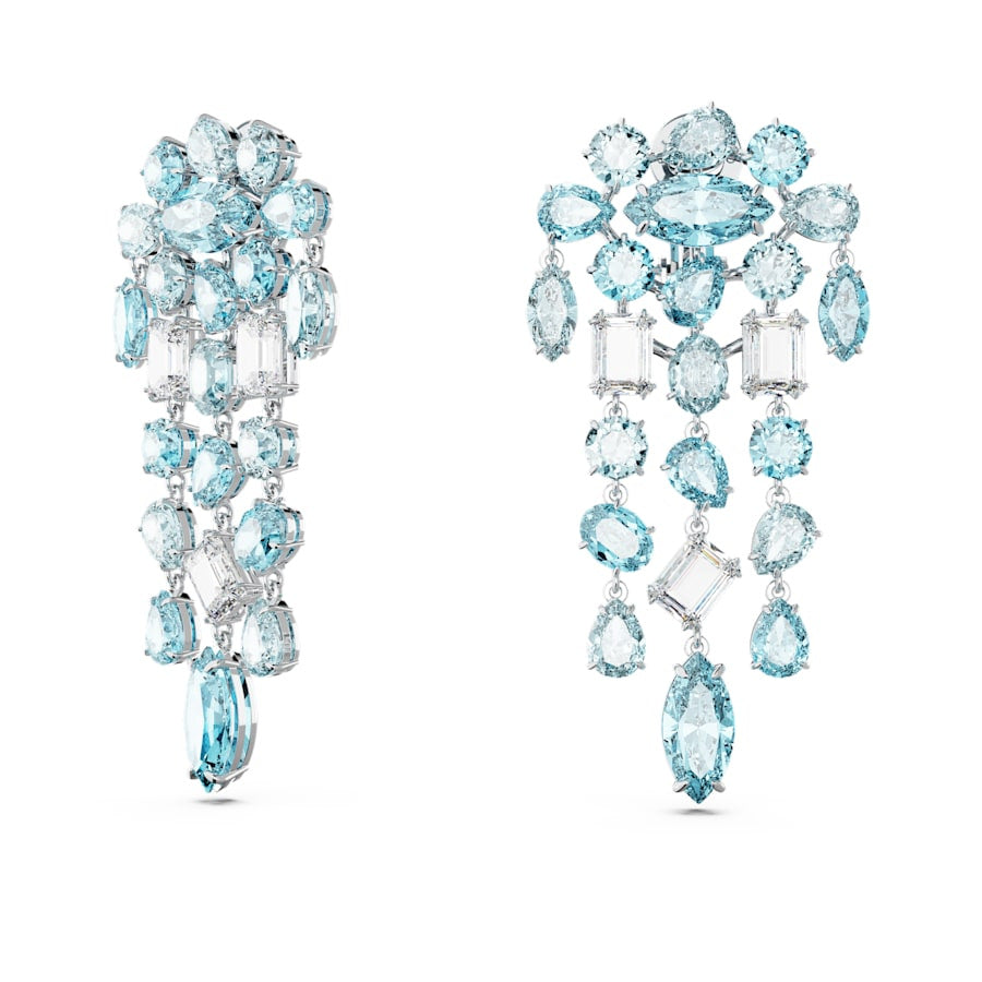 Candy Colorful Female Austrian Crystal Contrast Earrings